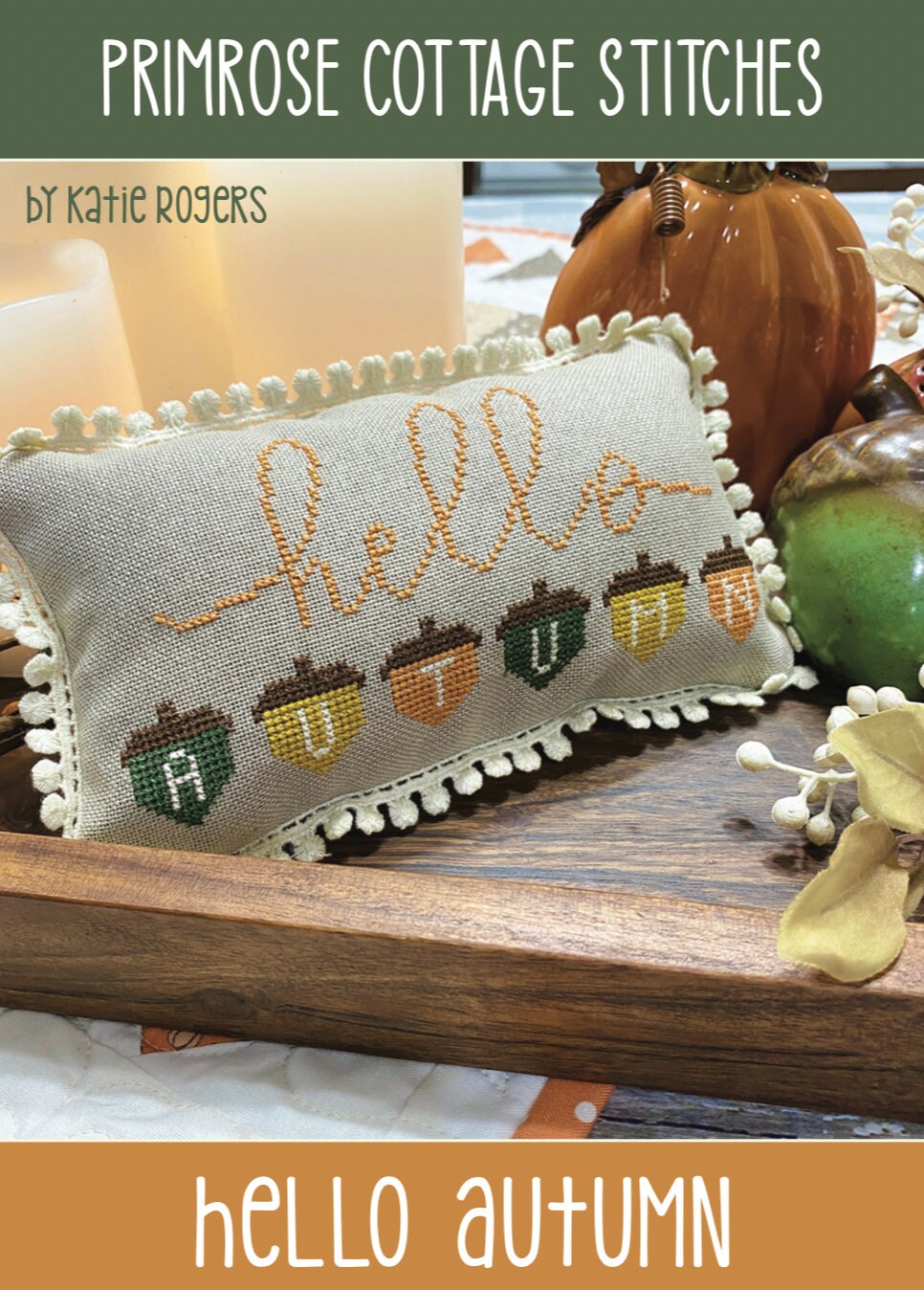 Hello Autumn By Katie Rogers Of Primrose Cottage Stitches Etsy 日本