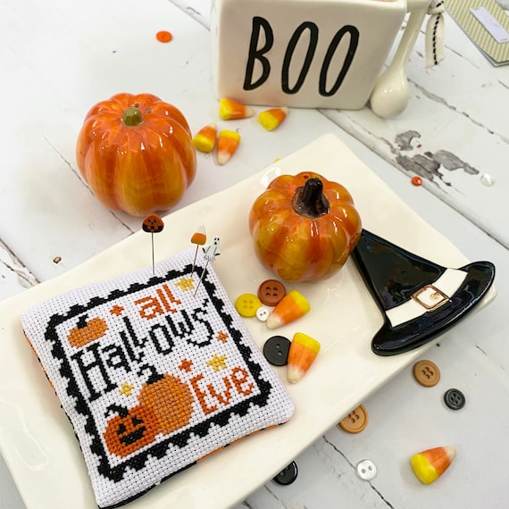 オール・ハロウズ・イブ - リンジーのスタンプシリーズ - PDF パターン