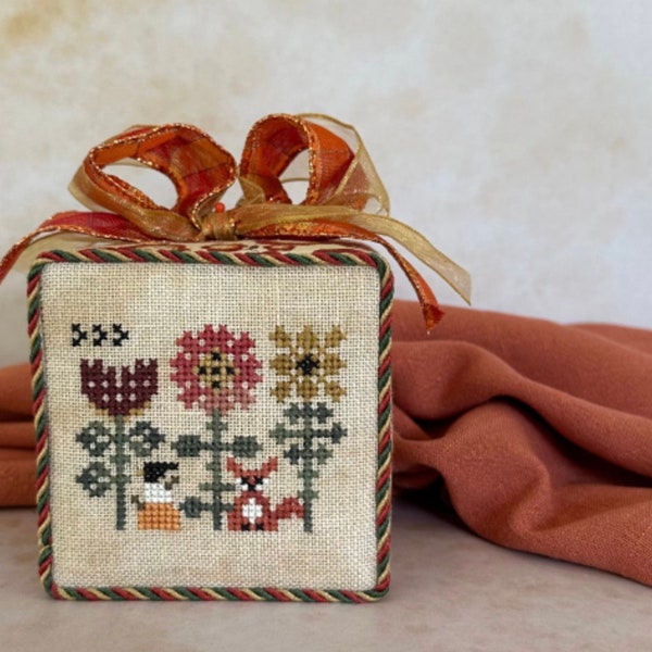 Harvest Frill Cross Stitch by Heart in Hand - Paper Pattern