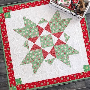 Joyful Star Table Topper - PDF Pattern