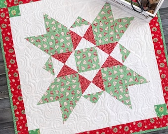 Joyful Star Table Topper - PDF Pattern