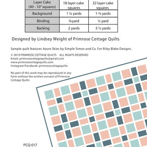 Four Square PDF Pattern image 3