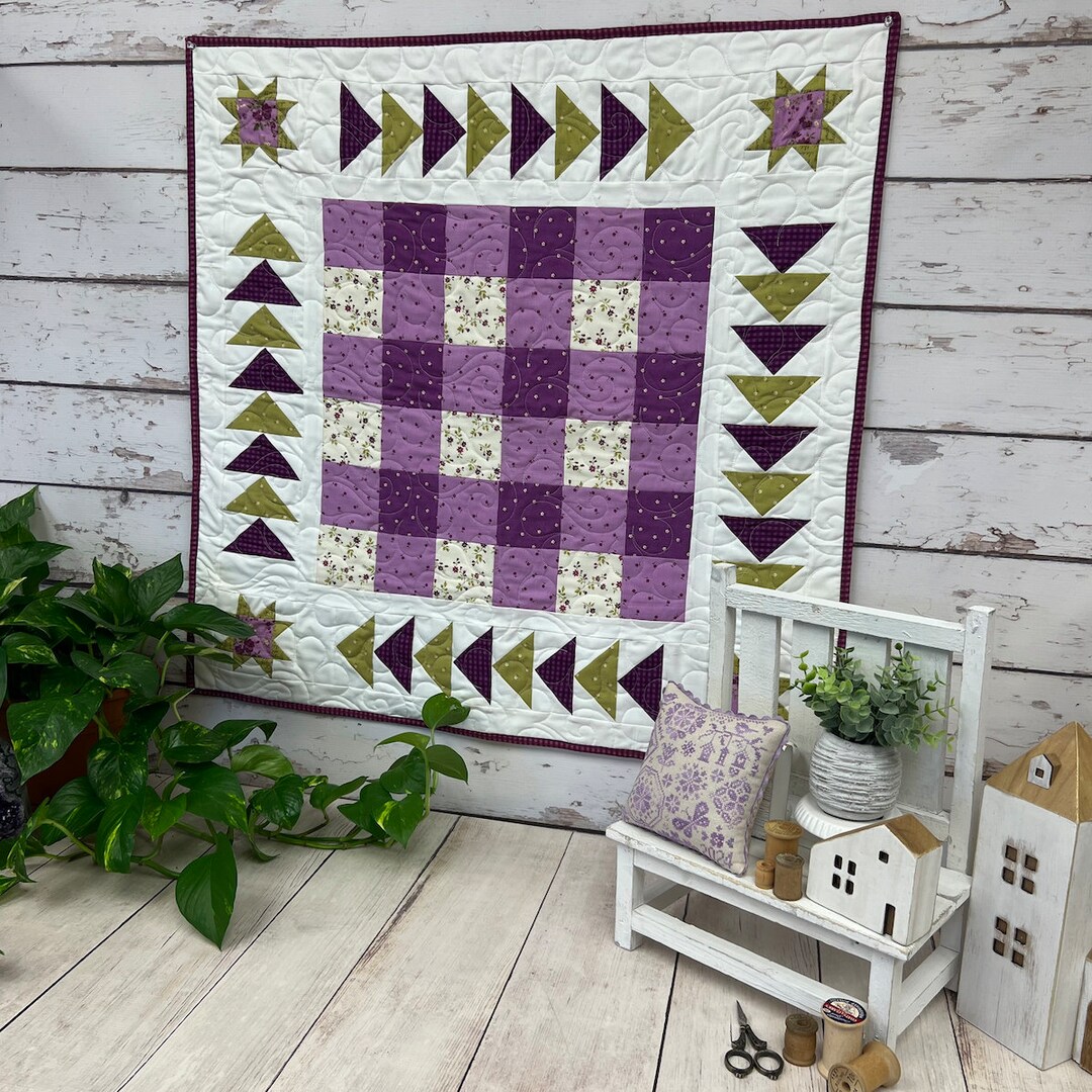 Gingham Goodness Quilt Kit Using Anne of Green Gables by Riley Blake