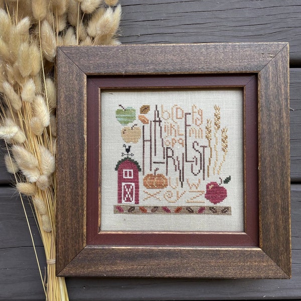 Harvest Cross Stitch by Bent Creek - Paper Pattern