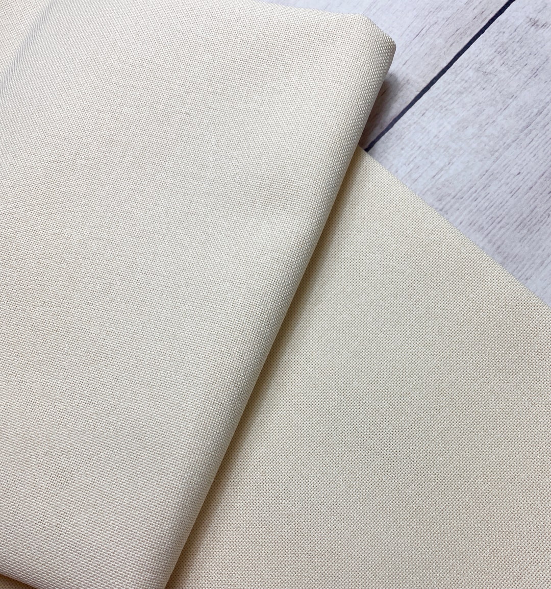 Cream 25 Count Zweigart Lugana 2278 Select Option Fat Quarter or Half ...