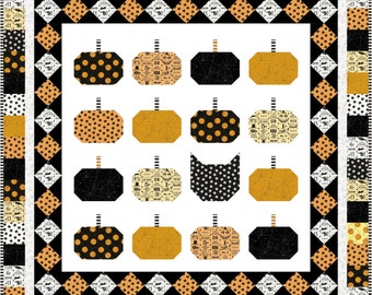Boo Bash Quilt By Lindsey Weight Of Primrose Cottage Quilts Etsy 日本