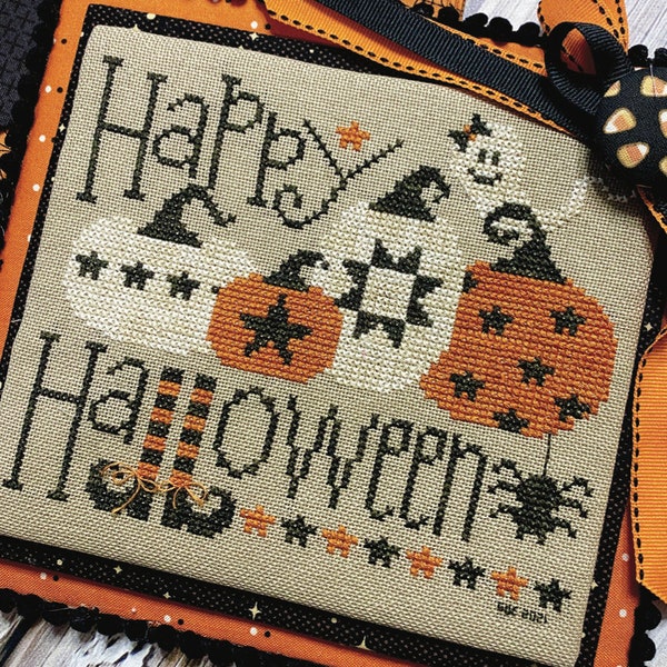 Happy Halloween Cross Stitch Pattern - PDF Download