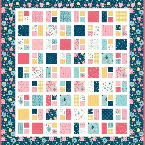 Charming Charlie Quilt by Lindsey Weight of Primrose Cottage Quilts - PAPER Pattern PCQ-003