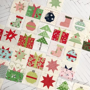 Tiny Christmas Blocks - PDF Pattern