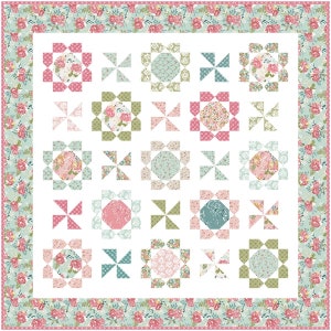 Pinwheels and Posies - PDF Pattern