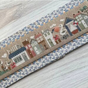 Seaside Tiny Town Cross Stitch by Heart in Hand - Paper Pattern