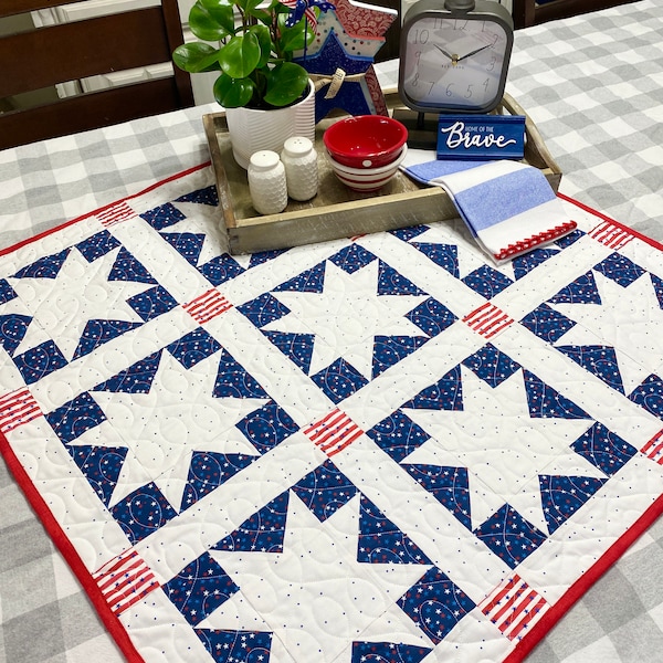 Small Table Topper Pattern Etsy