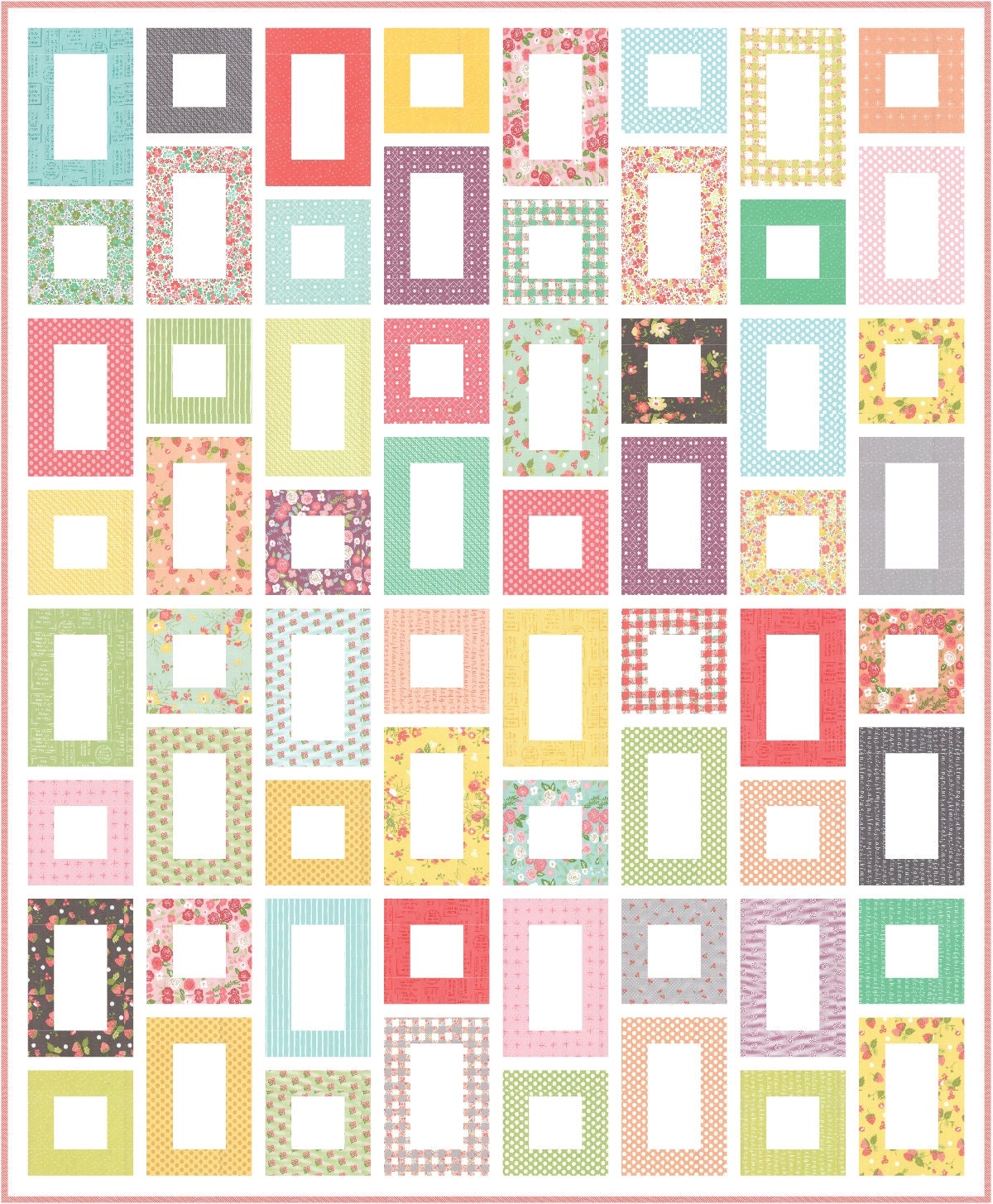 Patterned Pdf Framed - PDF Pattern - Etsy