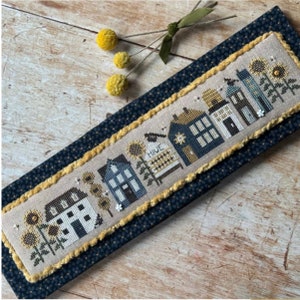 Honey of a Tiny Town Cross Stitch by Heart in Hand - Paper Pattern