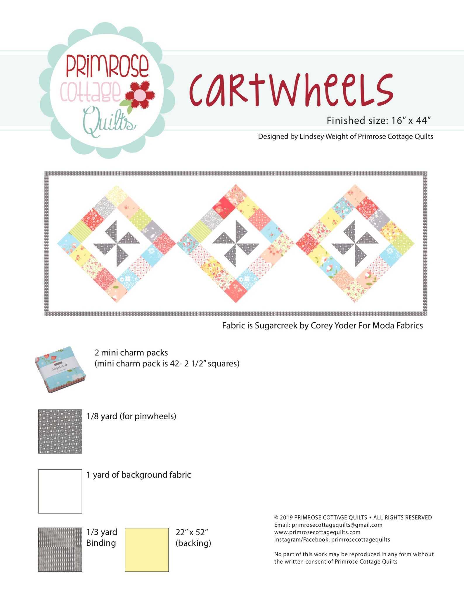 Cartwheel Pattern Cartwheels - PDF Pattern - Etsy