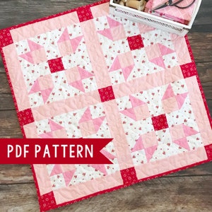 Be Mine Table Topper - PDF Pattern