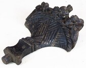 Salvaged Wood Fragment Architecture Salvage Carved Wood Ornament Wood Salvage Wood Furniture Salvage Decor French decor Salvaged Fragment