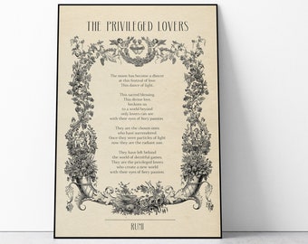 Rumi Wedding Poem Etsy
