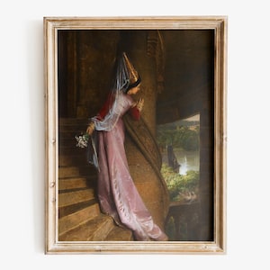 Pierre-Charles Comte - Das geheime Rendezvous Kunstdruck, Fine Art Print