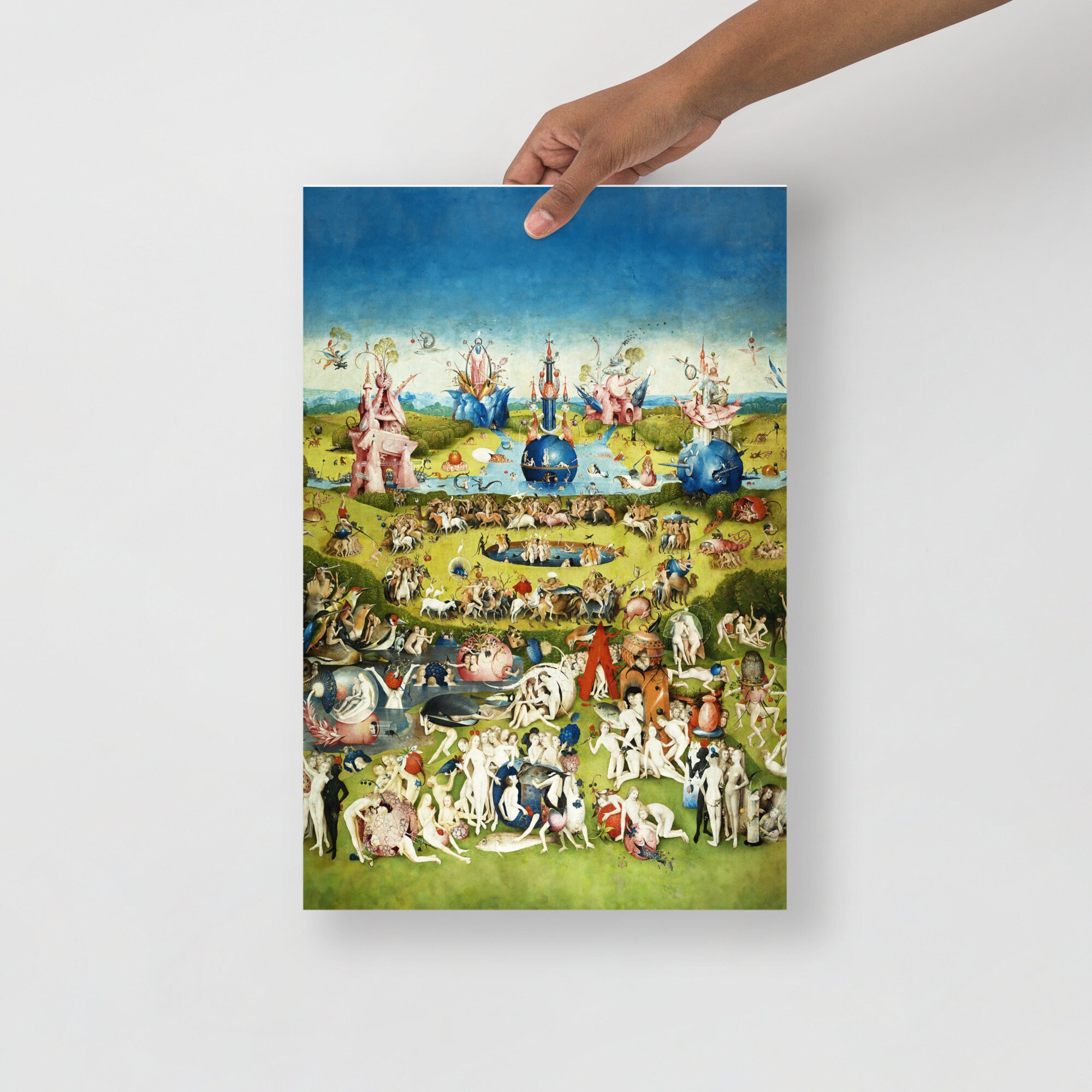 Hieronymus Bosch - the Garden of Earthly Delights Art Print, Fine Art Print  - Etsy Norway, image size:2000x2000