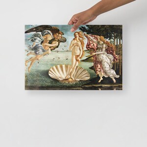 Sandro Botticelli - the Birth of Venus Art Print, Renaissance Fine Art ...