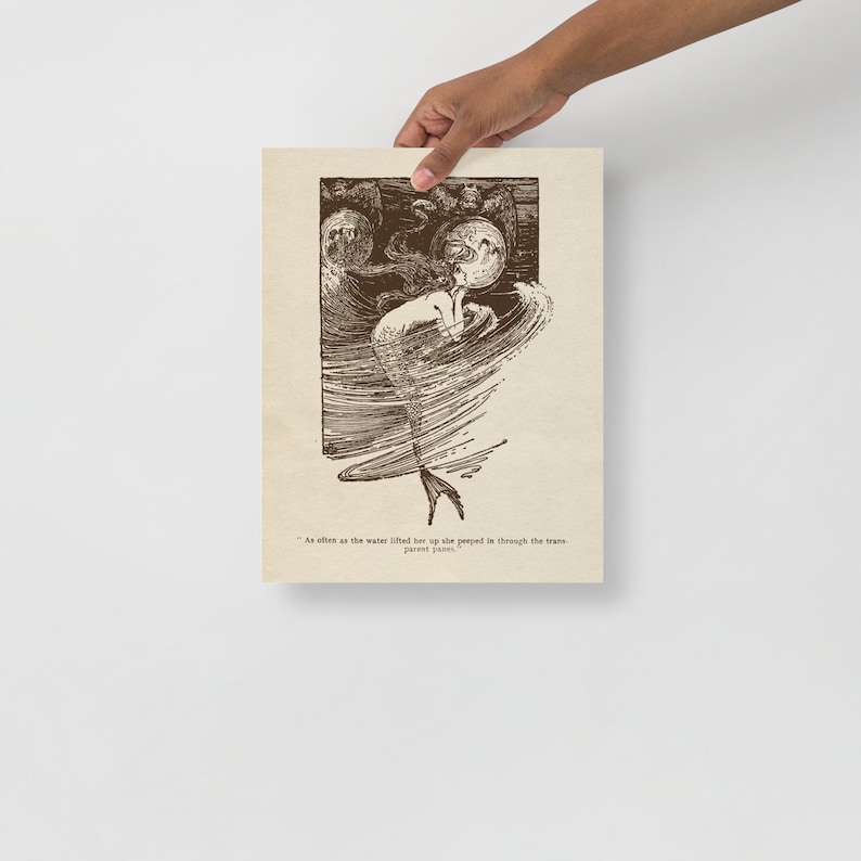 Helen Stratton - The Little Mermaid art print, Fine Art print