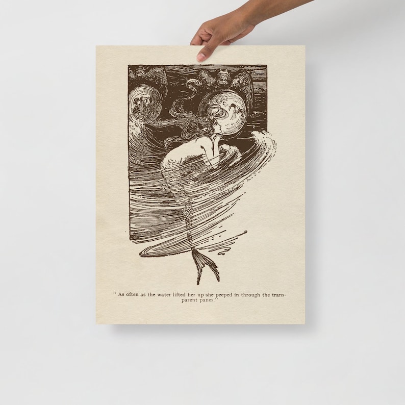 Helen Stratton - The Little Mermaid art print, Fine Art print