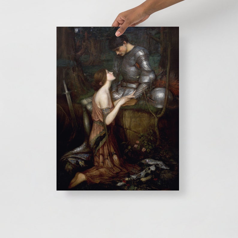 John William Waterhouse - Lamia art print, Fine art print, Pre Raphaelite art, Dark art