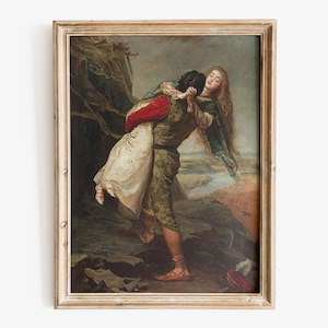 John Everett Millais - The Crown of Love art print, Fine art print