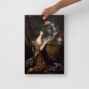 John William Waterhouse - Lamia art print, Fine art print, Pre Raphaelite art, Dark art