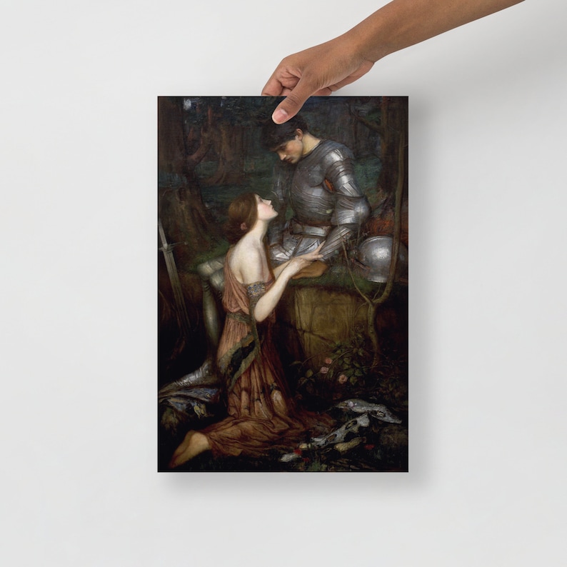 John William Waterhouse - Lamia art print, Fine art print, Pre Raphaelite art, Dark art