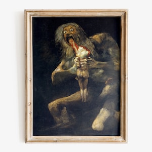 Francisco Goya - Saturn Devouring His Son art print, Fine Art Print