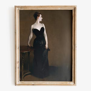 John Singer Sargent - Madame X art print, Fine art print