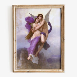 William Bouguereau - The abduction of Psyche art print, Museum-quality Fine Art print
