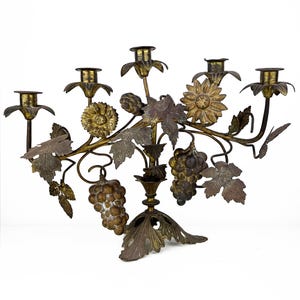 Antique French Candelabra, Ormolu Church Candelabra