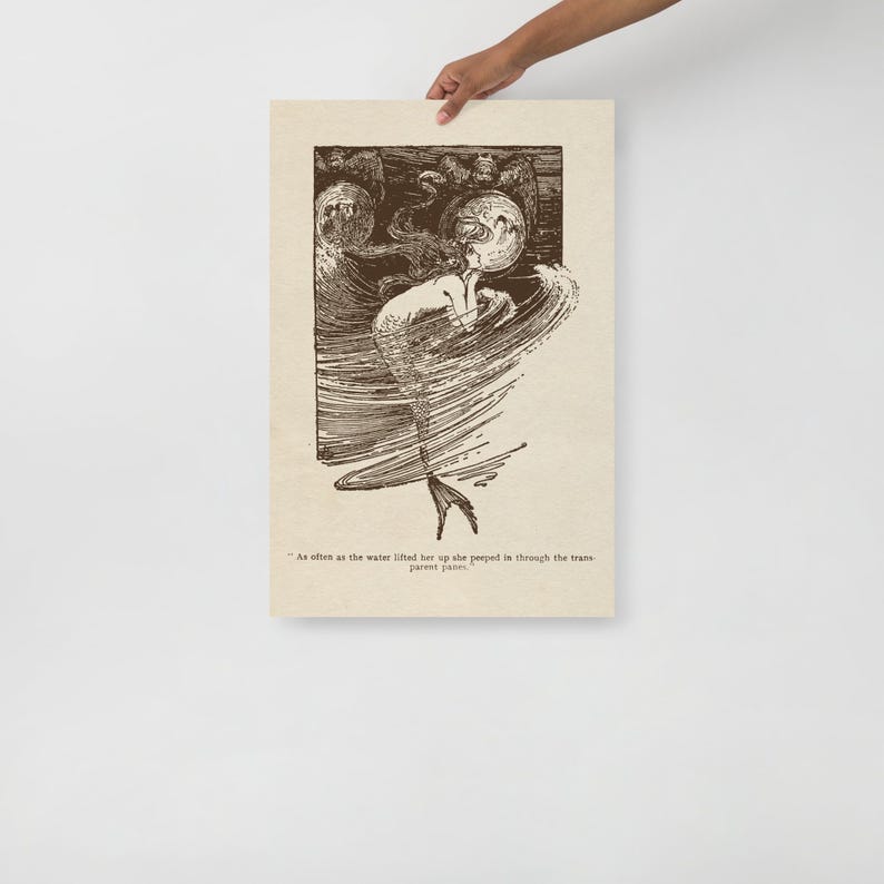 Helen Stratton - The Little Mermaid art print, Fine Art print