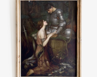 John William Waterhouse - Lamia art print, Fine art print, Pre Raphaelite art, Dark art