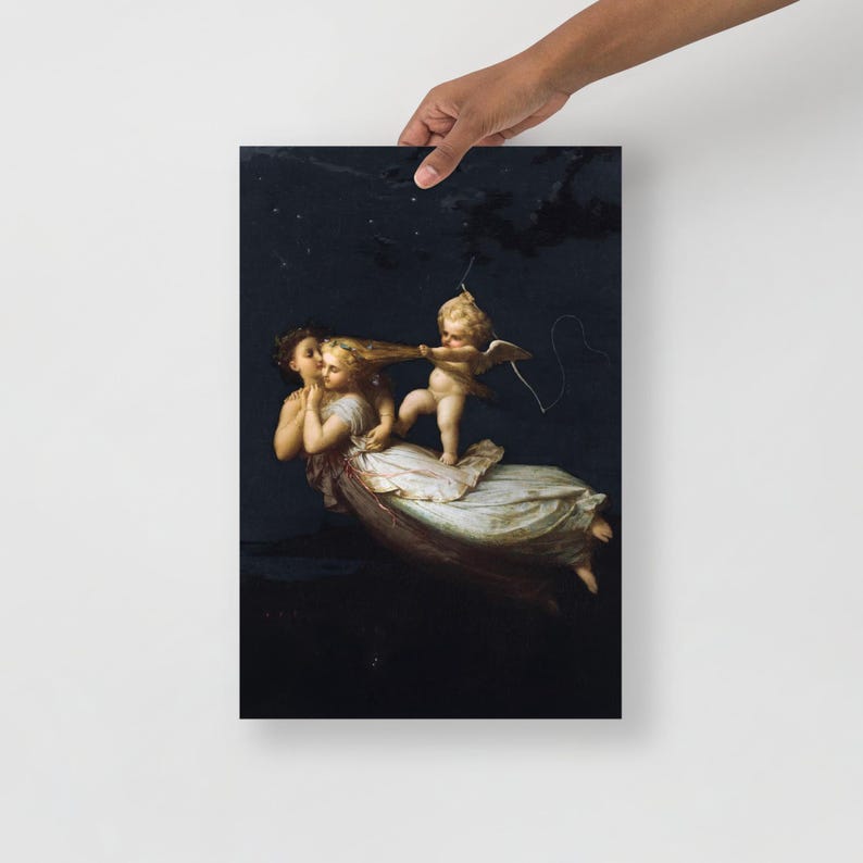 Jeanlouis Hamon La Nuit Art Print, Museumquality Fine Art Print Etsy