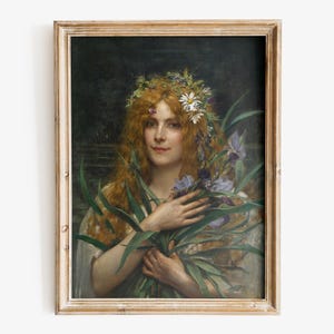 Georges Roussin - Ophelia art print, Museum-quality Fine Art print