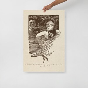Helen Stratton - The Little Mermaid art print, Fine Art print