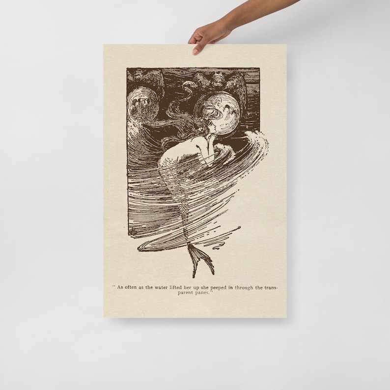 Helen Stratton - The Little Mermaid art print, Fine Art print