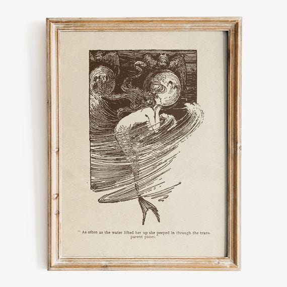 Helen Stratton - The Little Mermaid art print, Fine Art print