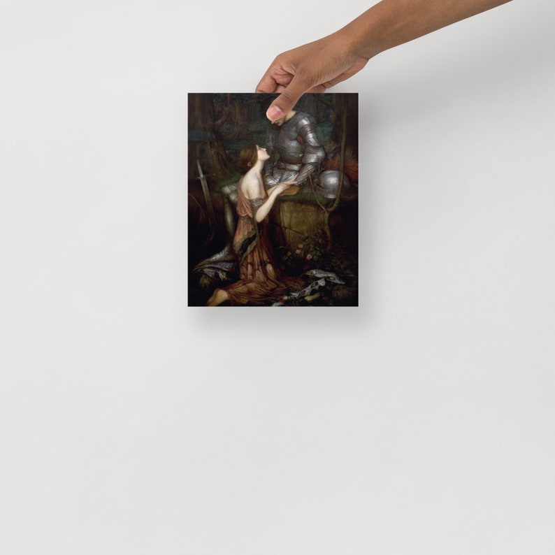 John William Waterhouse - Lamia art print, Fine art print, Pre Raphaelite art, Dark art