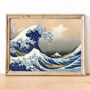 Hokusai - The Great Wave off Kanagawa art print, Fine art print