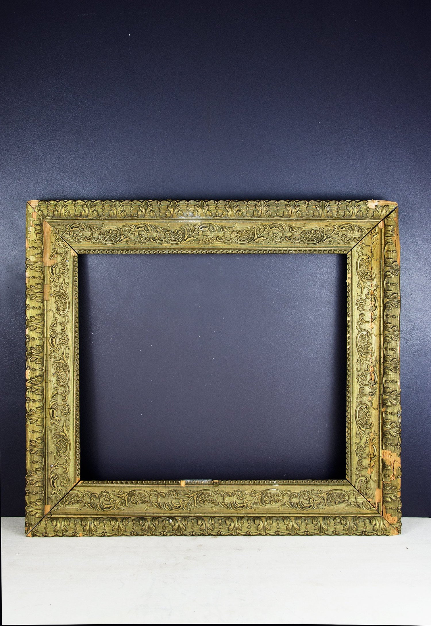 Ornate Square 20x20 Picture Frame Gold 20 x 20 Photo — Modern