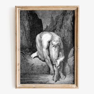 Gustave Dore art print, Dante's Inferno Museum-quality Fine Art print