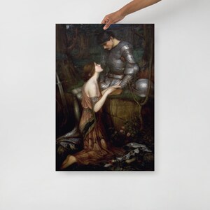 John William Waterhouse - Lamia art print, Fine art print, Pre Raphaelite art, Dark art