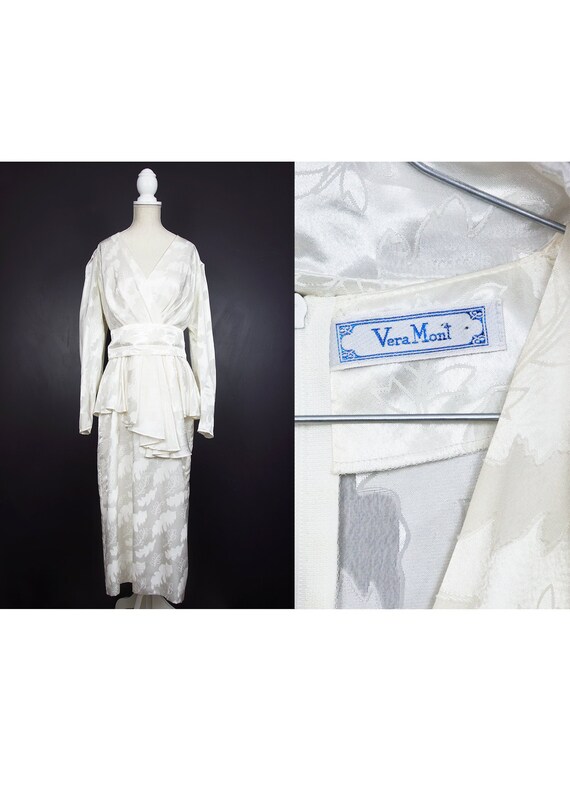 Vintage Robe De Mariee Mariage Robe Manche Mariage Robe De Etsy