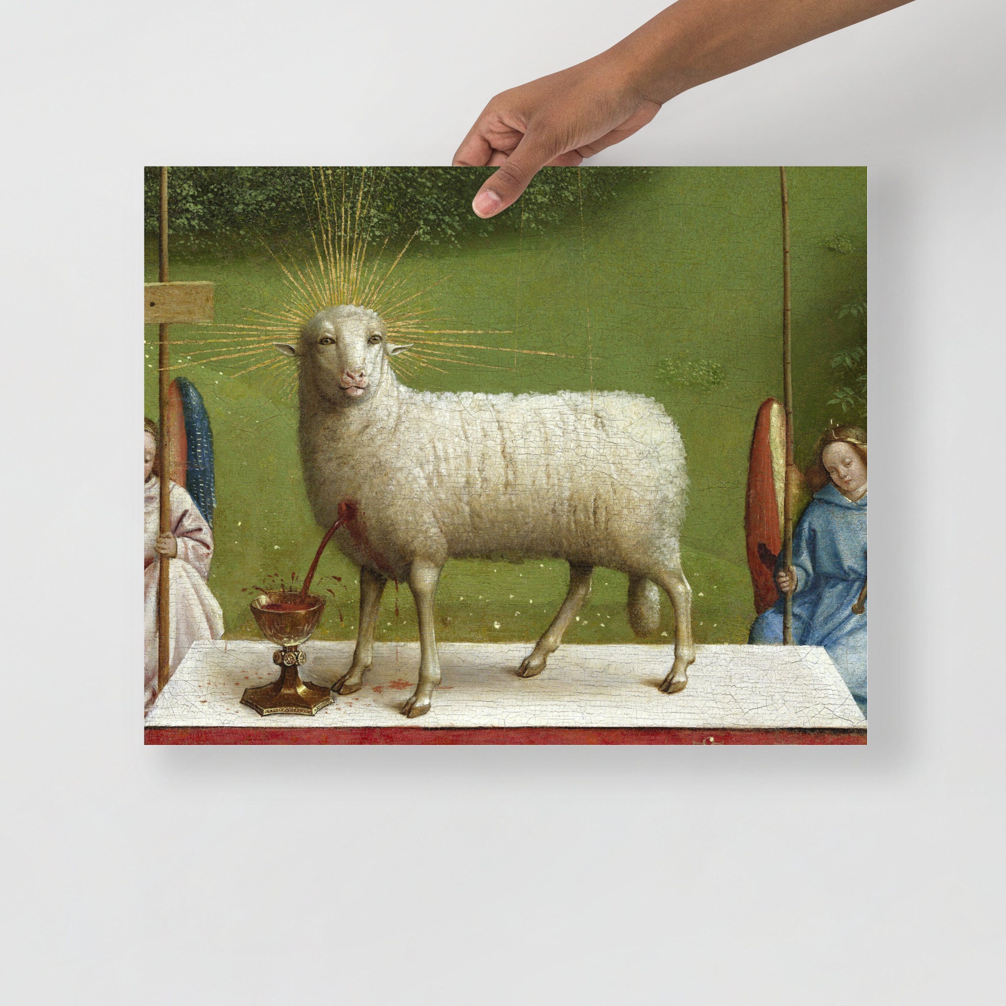 ヤン・ファン・エイク - 神秘の子羊の礼拝、ゲントの祭壇画、美術印刷