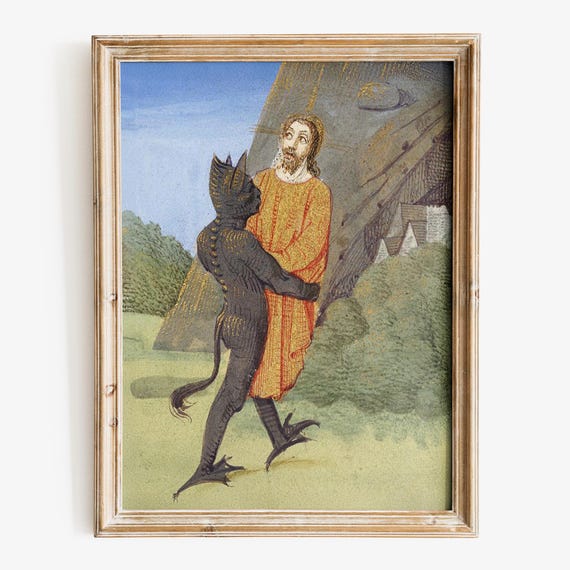 devil and jesus shoes